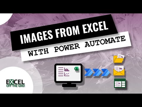 Email or save Excel images with Power Automate | Excel Off The Grid