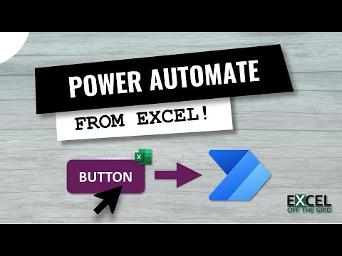 Trigger a Power Automate Flow from Excel with Office Scripts or VBA | Excel Off The Grid