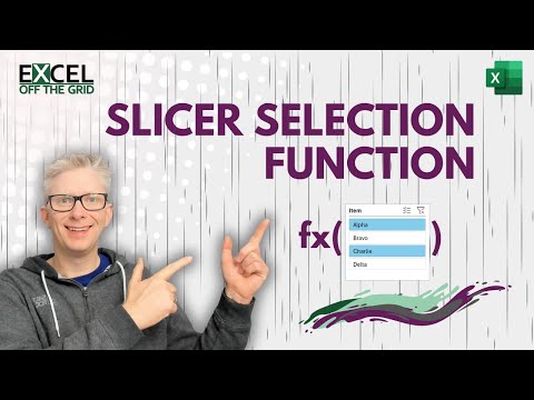 Table slicers for advanced interactivity in Excel | Excel Off The Grid