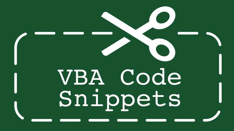 VBA Tables and ListObjects