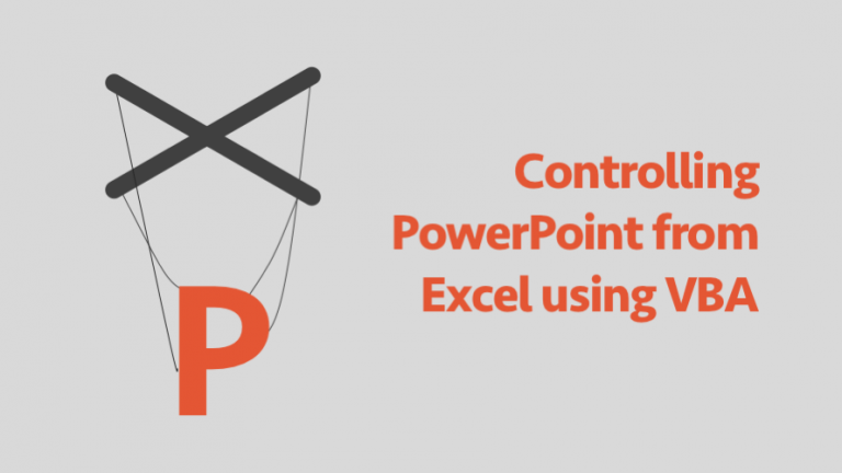 Controlling Powerpoint From Excel Using Vba Excel Off The Grid