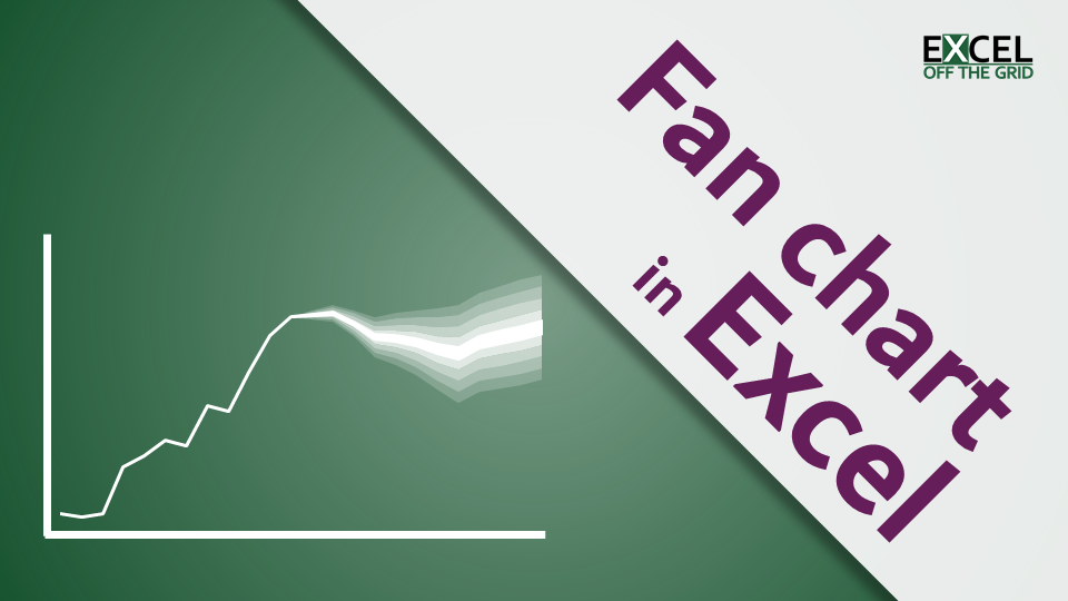 Create a fan chart in Excel