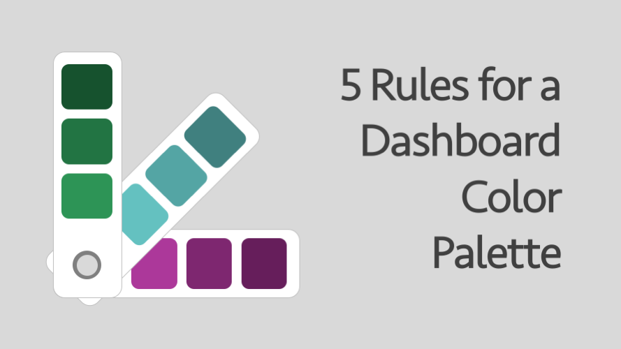 5 rules for a dashboard color palette - Excel Off The Grid