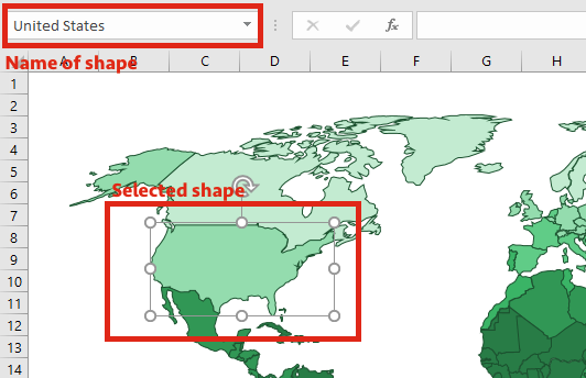 Map Chart - Image Selection and name