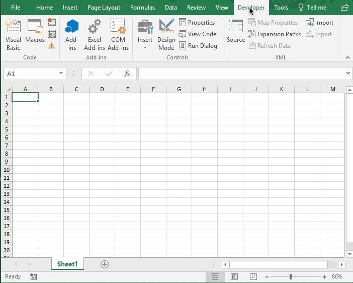 cannot resize excel sheet