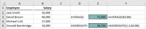 AGGREGATE: The best Excel function you're not using - Excel Off The Grid