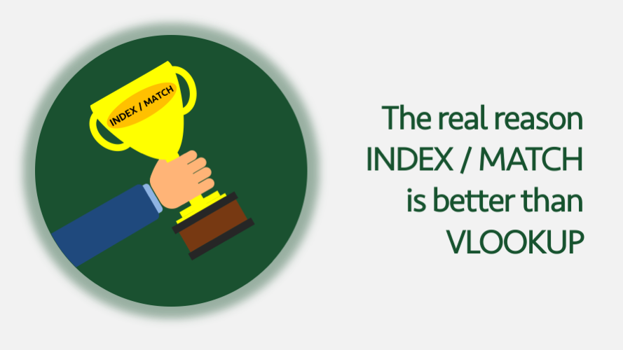 INDEX MATCH better than VLOOKUP