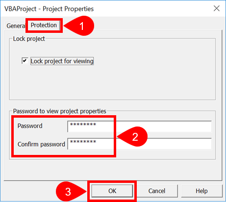 cara membuka vba project password excel