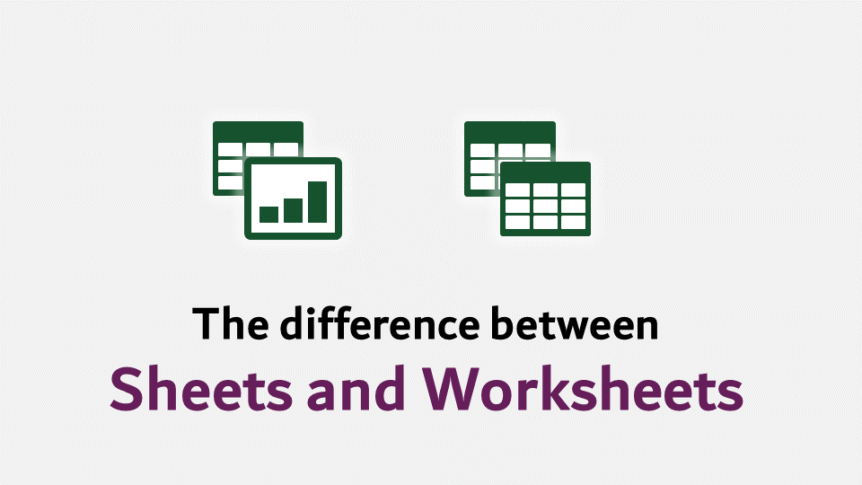 difference between sheets and worksheets in vba excel off the grid