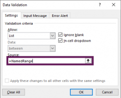 How to loop through each item in Data Validation list with VBA