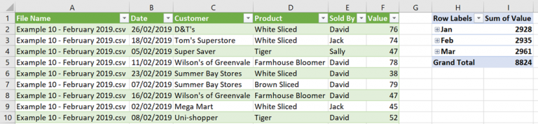 Power Query - Import All Files in a Folder - Excel Off The Grid