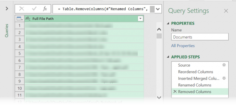 Power Query - List All the Files in a Folder & File Attributes - Excel ...