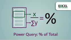 Power Query Percent of Total Featured Image