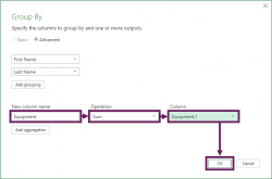 How to combine rows in Power Query