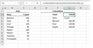 Advanced dynamic array formula techniques (3 methods)