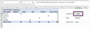 GETPIVOTDATA vs CUBE functions - Excel Off The Grid