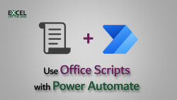 Use Office Scripts with Power Automate