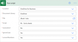 Office Scripts - Sort sheets alphabetically - Excel Off The Grid