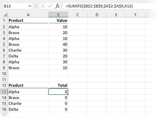 Excel formulas not calculating - SUMIFS not calculating due to trailing spces
