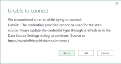 Get data from OneDrive or SharePoint with Power Query
