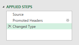 Steps automatically applied to a named range