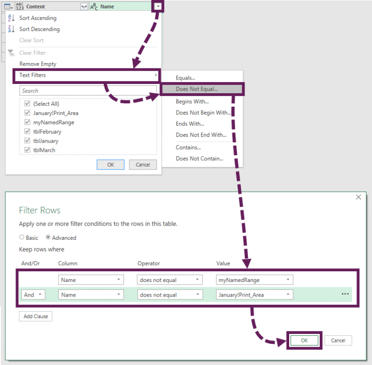How to get data from the Current Workbook with Power Query