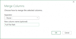 List files in a folder & subfolders with Power Query