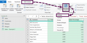 Power Query: Lookup value in another table with merge