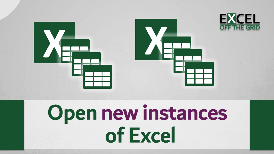 8 quick ways to open a new instance of Excel (+1 hard way)