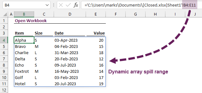 How to reference another workbook without opening 5 DANGERS