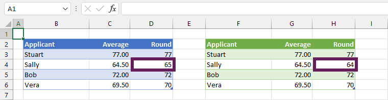 Rounding in Excel and Power Query - The differences
