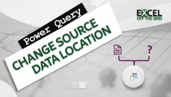 How to change source data location in Power Query (7 ways)