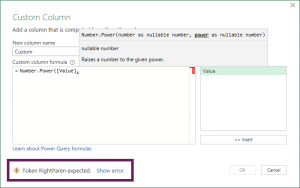 Common Power Query errors & how to fix them
