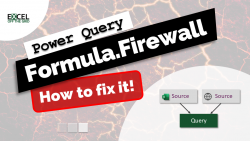 Formula Firewall in Power Query