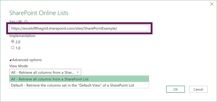 SharePoint Online Connector