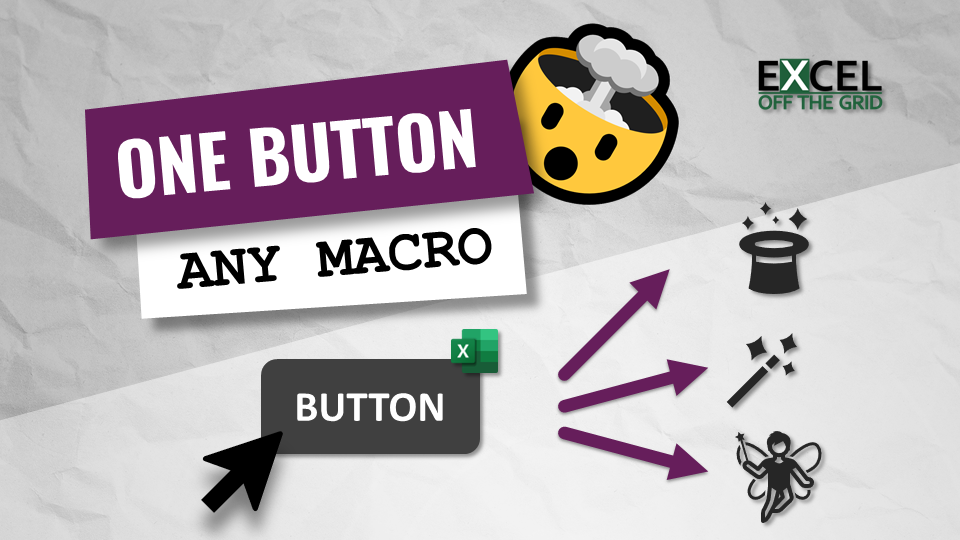 How to run any macro from one button (magic macro)