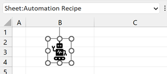 Run Automation Recipe from button