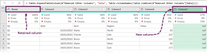 How to expand columns dynamically in Power Query