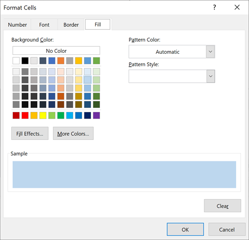 Apply formatting for the conditional format