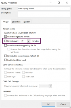 How to auto refresh Power Query in Excel (6 ways)