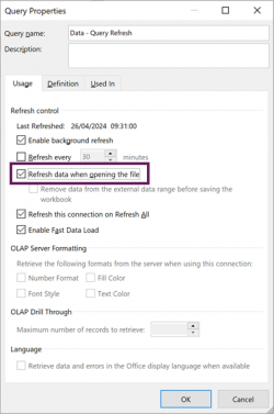 How to auto refresh Power Query in Excel (6 ways)