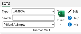 Function Vault - Add-in