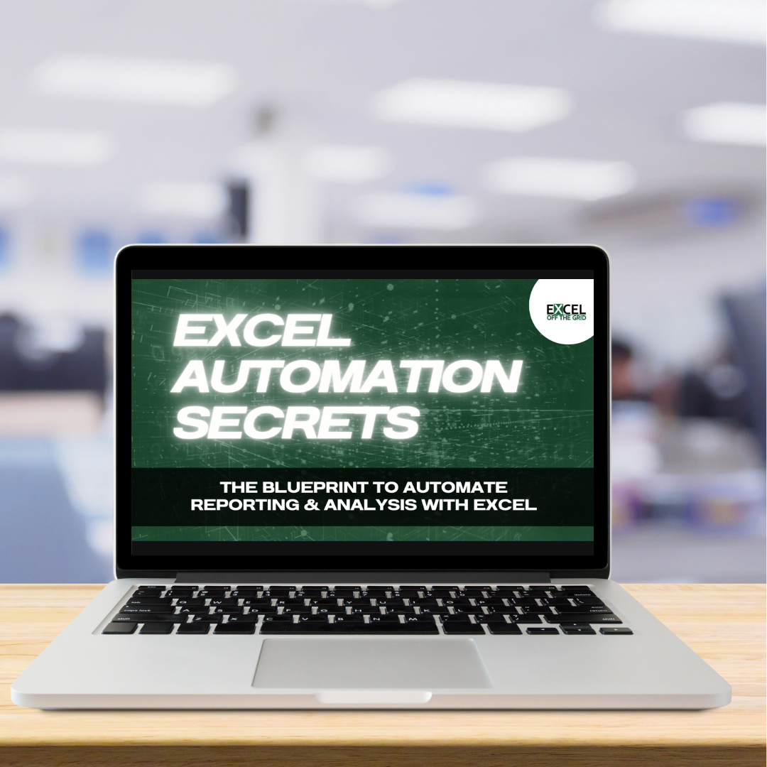 Excel Automation Secrets - Excel Off The Grid