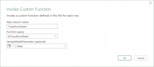 Combine multiple sheets in Power Query with a Transform Sample Sheet ...